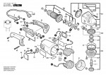 Bosch 0 601 752 042 GWS 20-230 Angle Grinder GWS20-230 Spare Parts